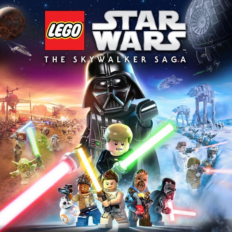 LEGO Star Wars: The Skywalker Saga box art for Playstation 4